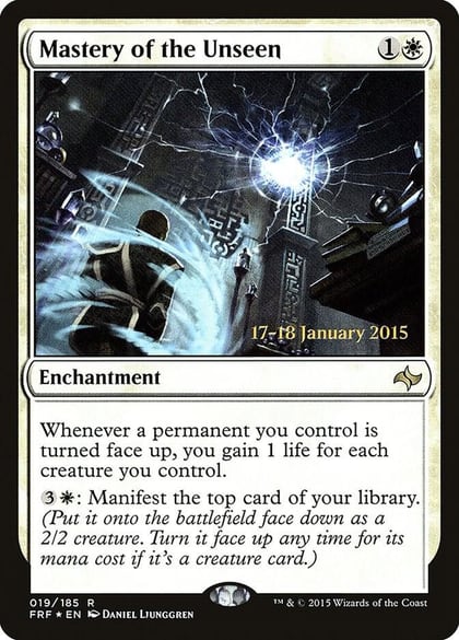 Mastery of the Unseen, Prerelease Cards 19