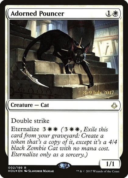Adorned Pouncer, Prerelease Cards 2