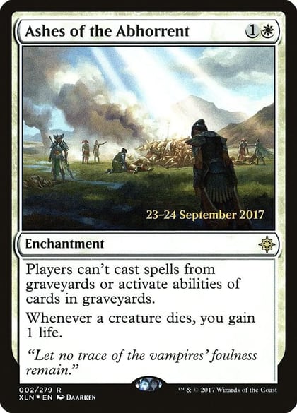 Ashes of the Abhorrent, Prerelease Cards 2
