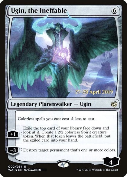 Ugin, the Ineffable, Prerelease Cards 2