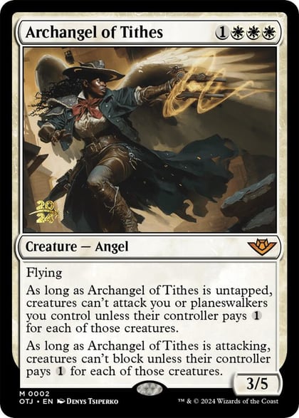 Archangel of Tithes, Prerelease Cards 2