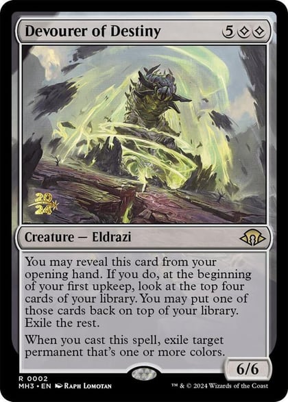 Devourer of Destiny, Prerelease Cards 2