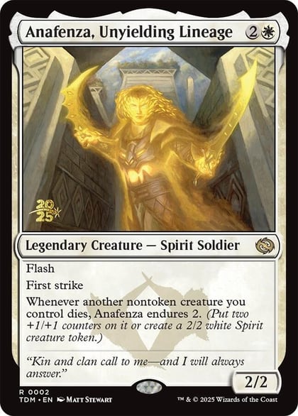 Anafenza, Unyielding Lineage, Prerelease Cards 2