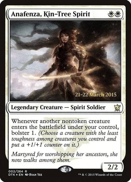 Anafenza, Kin-Tree Spirit, Prerelease Cards 2