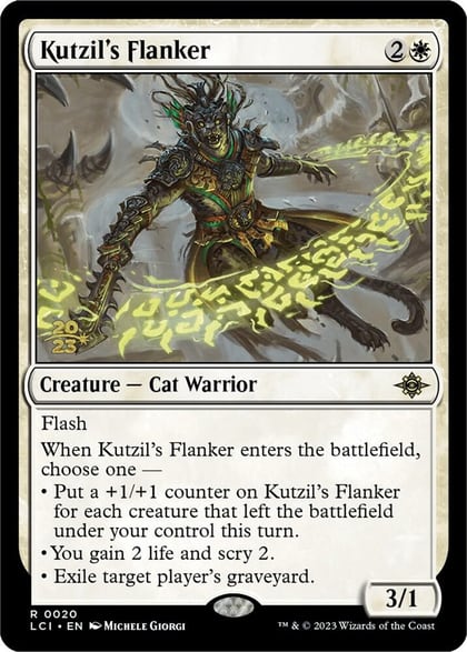 Kutzil's Flanker, Prerelease Cards 20