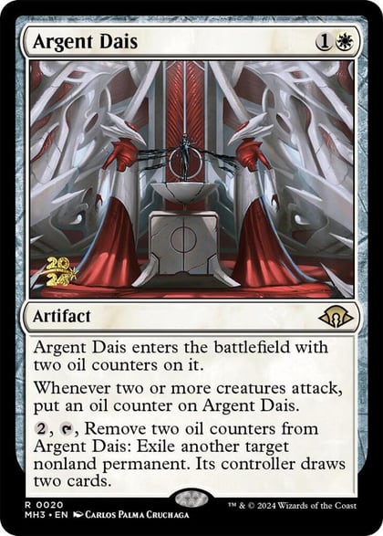 Argent Dais, Prerelease Cards 20