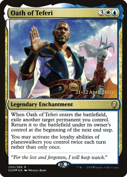 Oath of Teferi, Prerelease Cards 200
