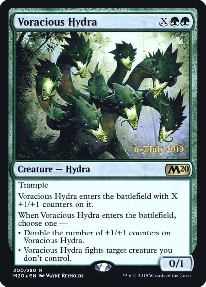 Voracious Hydra, Prerelease Cards 200