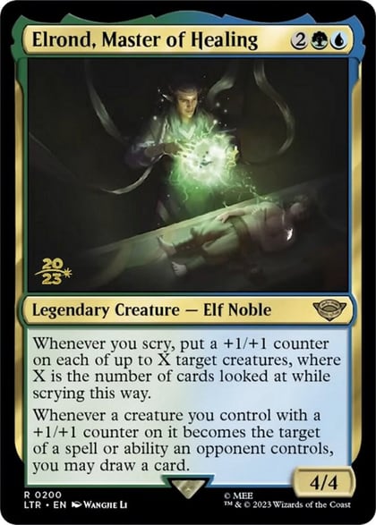 Elrond, Master of Healing, Prerelease Cards 200