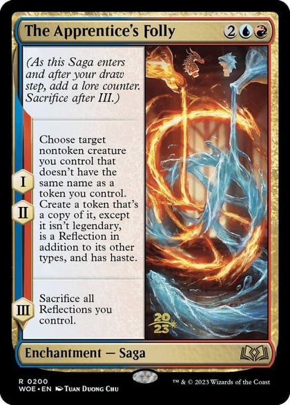 The Apprentice's Folly, Prerelease Cards 200