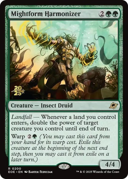 Mightform Harmonizer, Prerelease Cards 200