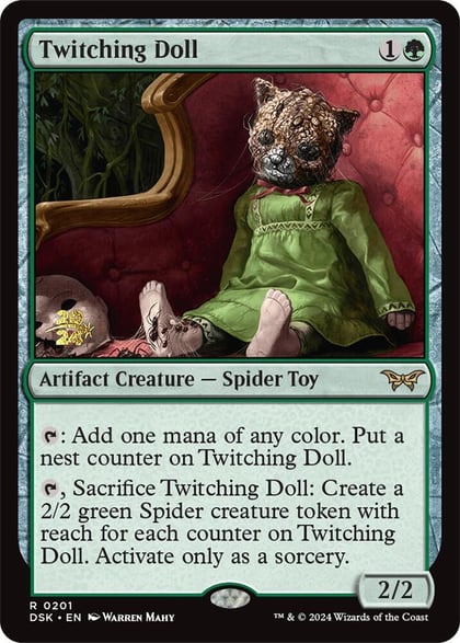 Twitching Doll, Prerelease Cards 201