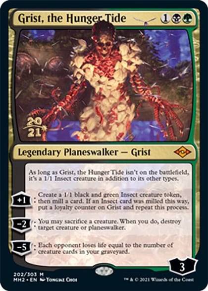 Grist, the Hunger Tide, Prerelease Cards 202