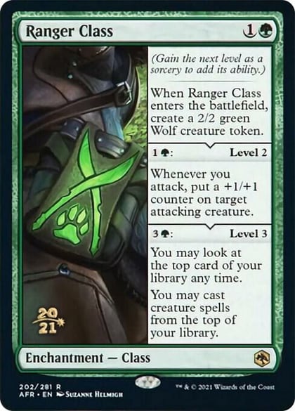 Ranger Class, Prerelease Cards 202
