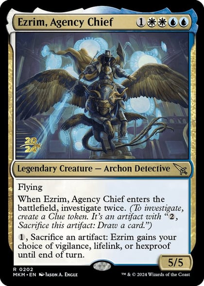 Ezrim, Agency Chief, Prerelease Cards 202