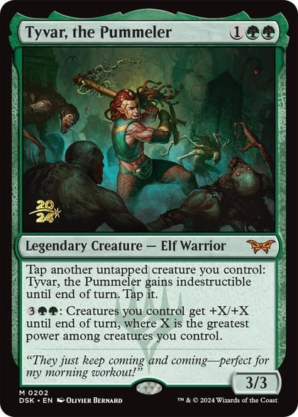 Tyvar, the Pummeler, Prerelease Cards 202
