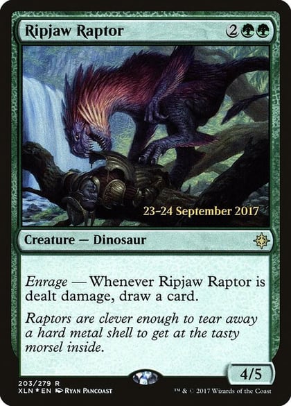 Ripjaw Raptor, Prerelease Cards 203