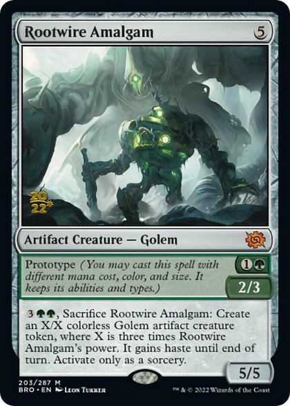 Rootwire Amalgam, Prerelease Cards 203
