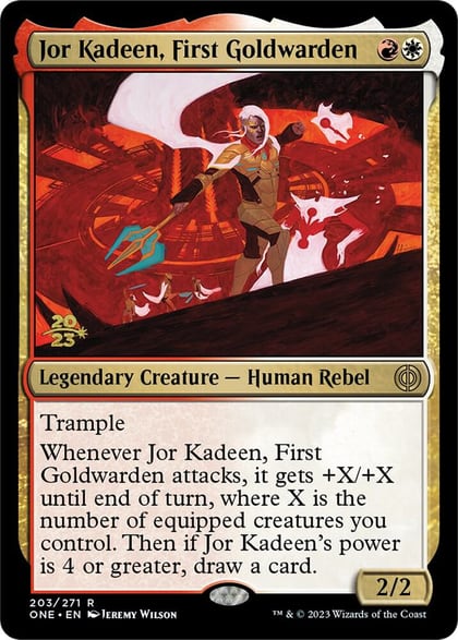 Jor Kadeen, First Goldwarden, Prerelease Cards 203