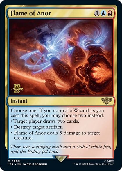 Flame of Anor, Prerelease Cards 203