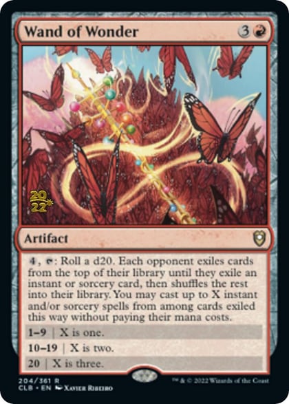 Wand of Wonder, Prerelease Cards 204