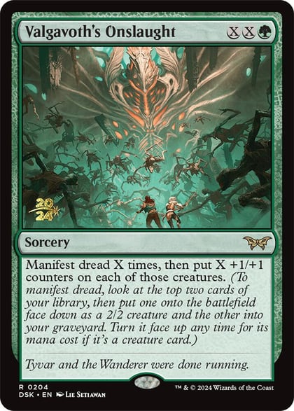 Valgavoth's Onslaught, Prerelease Cards 204