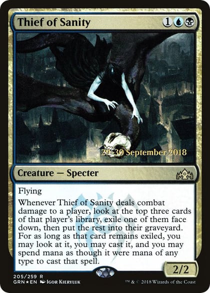 Thief of Sanity, Prerelease Cards 205