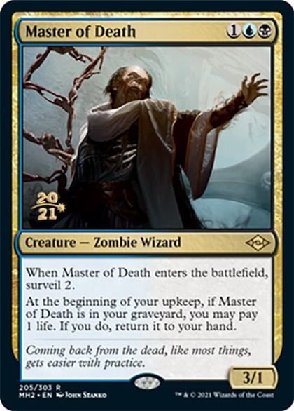 Master of Death, Prerelease Cards 205