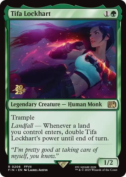Tifa Lockhart, Prerelease Cards 206