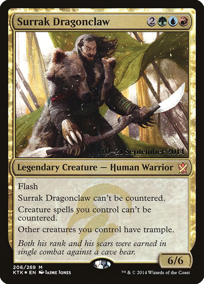 Surrak Dragonclaw, Prerelease Cards 206