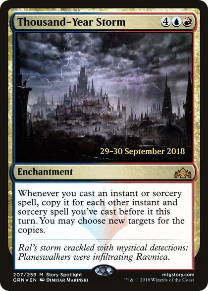 Thousand-Year Storm, Prerelease Cards 207