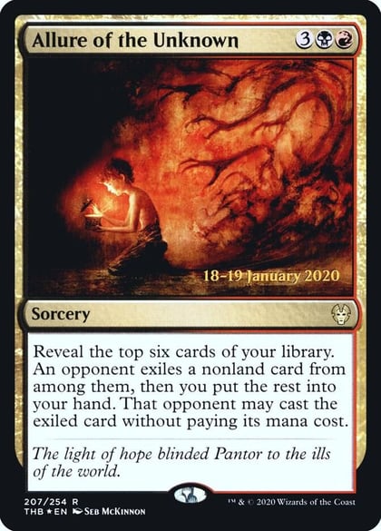 Allure of the Unknown, Prerelease Cards 207