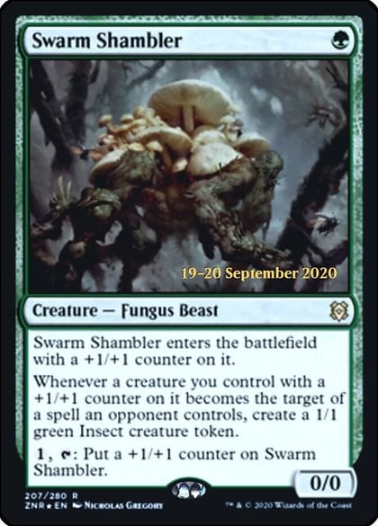 Swarm Shambler, Prerelease Cards 207