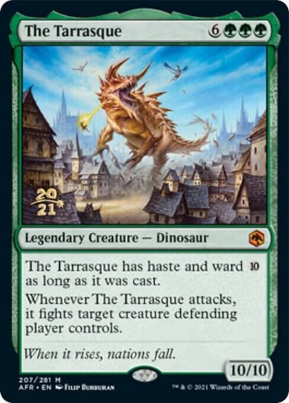 The Tarrasque, Prerelease Cards 207