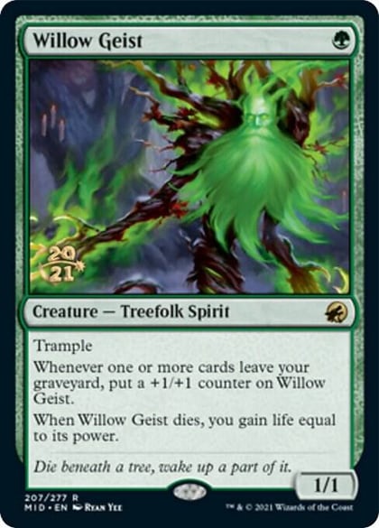 Willow Geist, Prerelease Cards 207