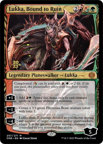 Lukka, Bound to Ruin, Prerelease Cards 207