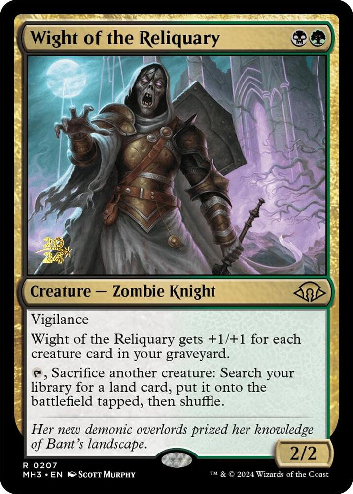 Wight of the Reliquary, Prerelease Cards 207