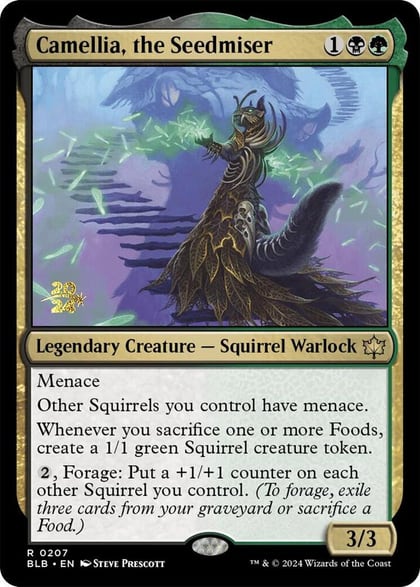 Camellia, the Seedmiser, Prerelease Cards 207
