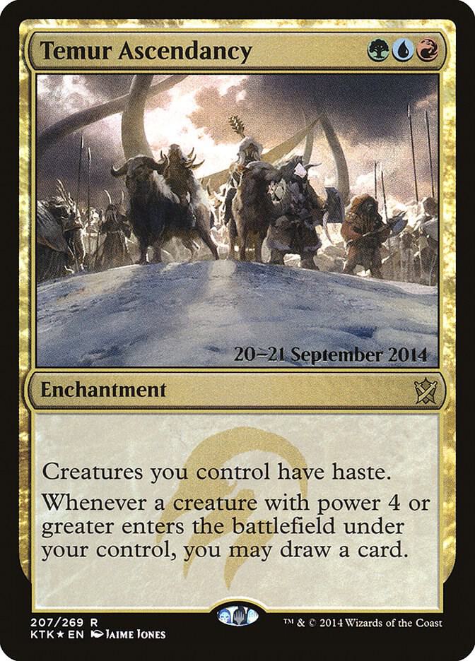 Temur Ascendancy, Prerelease Cards 207