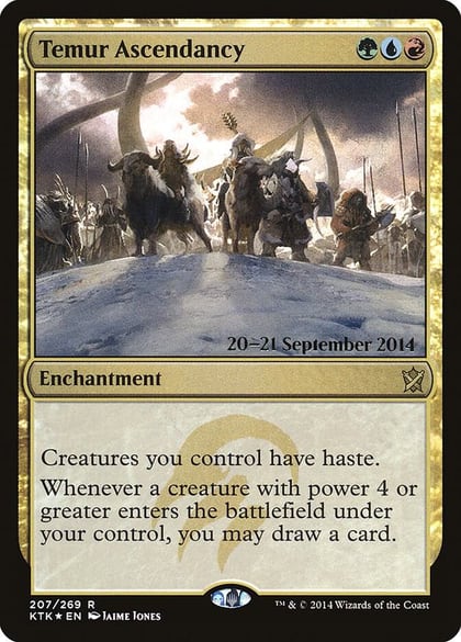 Temur Ascendancy, Prerelease Cards 207