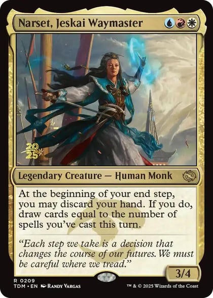 Narset, Jeskai Waymaster, Prerelease Cards 209
