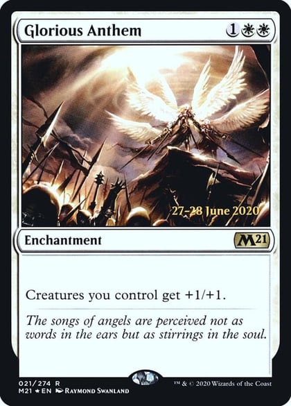 Glorious Anthem, Prerelease Cards 21