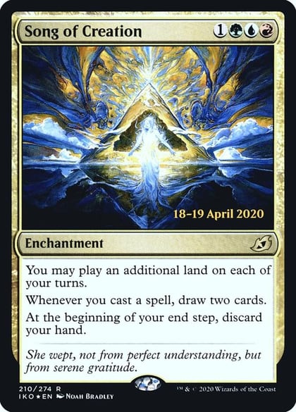 Song of Creation, Prerelease Cards 210