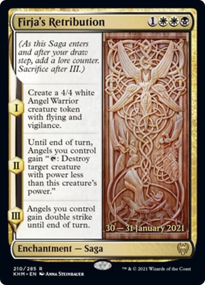 Firja's Retribution, Prerelease Cards 210