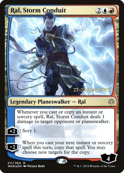Ral, Storm Conduit, Prerelease Cards 211