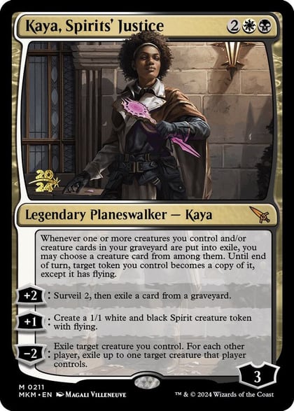 Kaya, Spirits' Justice, Prerelease Cards 211