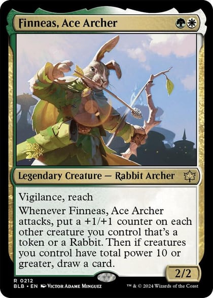 Finneas, Ace Archer, Prerelease Cards 212