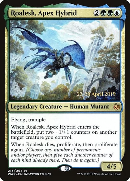 Roalesk, Apex Hybrid, Prerelease Cards 213