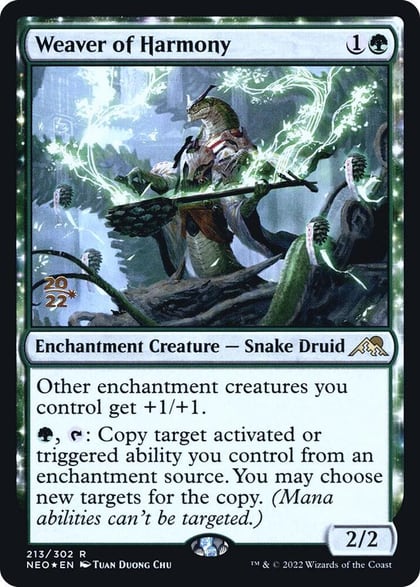 Weaver of Harmony, Prerelease Cards 213