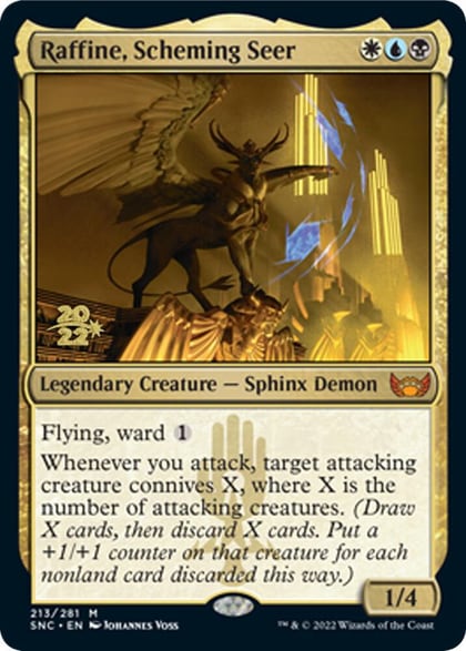 Raffine, Scheming Seer, Prerelease Cards 213